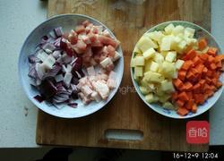 咖喱饭(猪肉)的做法图解2