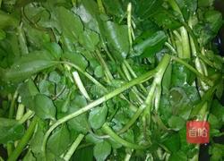 蒜头炒西洋菜的做法图解2
