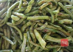 油炸四季豆的做法图解3