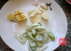 蒜苗炒肉片的做法图解5