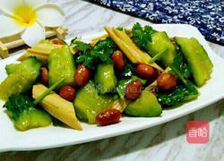 黄瓜拌腐竹花生的做法图解12