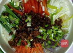 五彩杂酱面的做法图解7