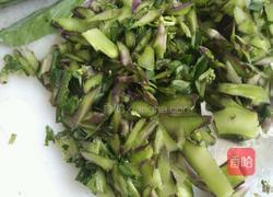 芥蓝火腿炒饭的做法图解1