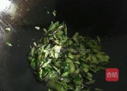 芥蓝火腿炒饭的做法图解6