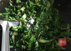 芥蓝火腿炒饭的做法图解8