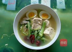 青菜豆腐靓汤的做法图解17