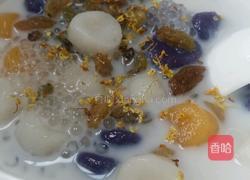 桂花杏仁三色芋圆的做法图解8