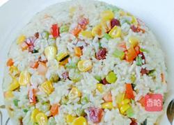 色彩炒饭的做法图解7