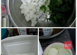 马鲛鱼丸白萝卜豆腐白菜汤的做法图解2