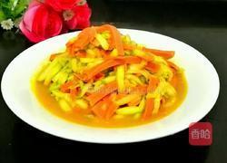 西葫芦炒香肠的做法图解6