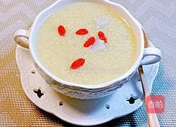 小米山药粥的做法图解6