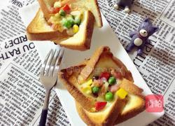 吐司披萨盏的做法图解12