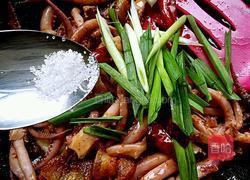 干锅鱿鱼须(孜然香辣版)的做法图解9