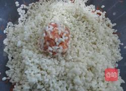 胡萝卜肉末豆腐水晶丸的做法图解4