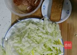香干韭黄百财肉丝的做法图解1