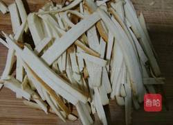 香干韭黄百财肉丝的做法图解2
