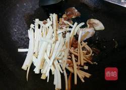香干韭黄百财肉丝的做法图解5