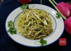 香干韭黄百财肉丝的做法图解8
