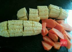 排骨玉米萝卜汤的做法图解2