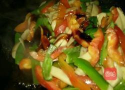 双椒杏鲍菇的做法图解6