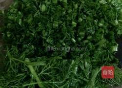 茴香苗煎饼的做法图解1