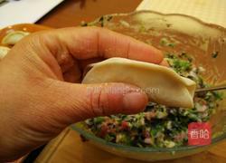 挤饺子的包法的做法图解4