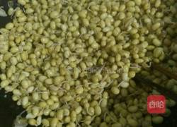 胡萝卜圈黄豆小芽的做法图解3