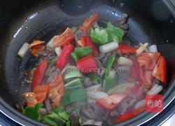 泡藕带爆炒牛肉的做法图解5