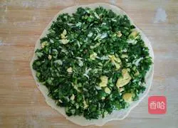 Illustration of how to make dumpling skin version of pie 4