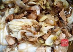 猪肉白菜炖粉条的做法图解6