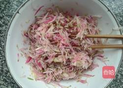 萝卜丝粉条卷的做法图解3