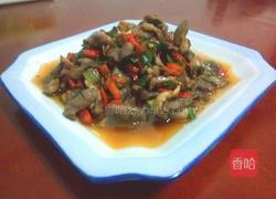 家常爆鸡胗的做法图解9