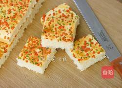 葱香火腿肉松面包的做法图解14