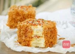 葱香火腿肉松面包的做法图解19