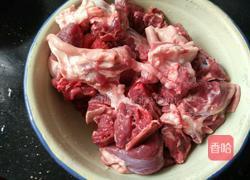 萝卜炖羊肉的做法图解1