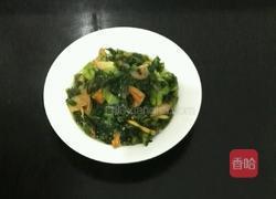 莴苣叶炒肉片的做法图解11