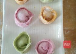 多样玫瑰花卷花样花卷与多样饺子大全的做法图解28