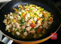 五彩鸡丁的做法图解10