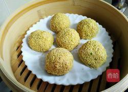 小米蒸丸子的做法图解13
