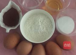 可可戚风蛋糕的做法图解1