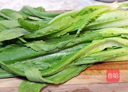 蒜蓉油麦菜的做法图解1