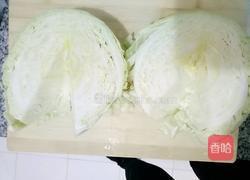猪肉圆白菜水饺的做法图解1