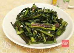 素炒苔子菜的做法图解5