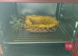 五彩菠萝饭的做法图解3