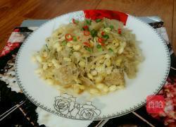 豆芽拌面筋的做法图解7