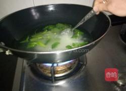 小青菜粥的做法图解6