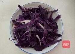 炒紫甘蓝的做法图解1
