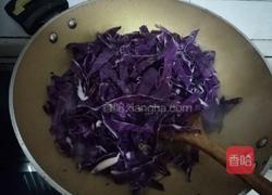 炒紫甘蓝的做法图解6