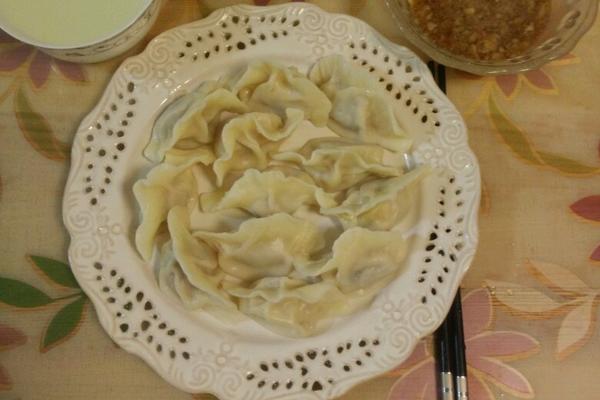 白菜虾仁饺子