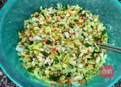 白菜红萝卜肉馅儿包子的做法图解4